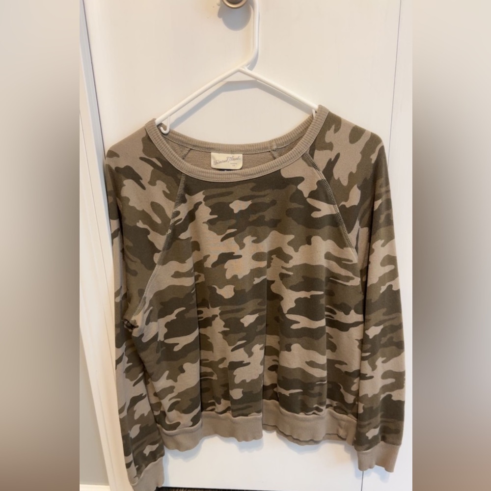 Camo lightweight crew